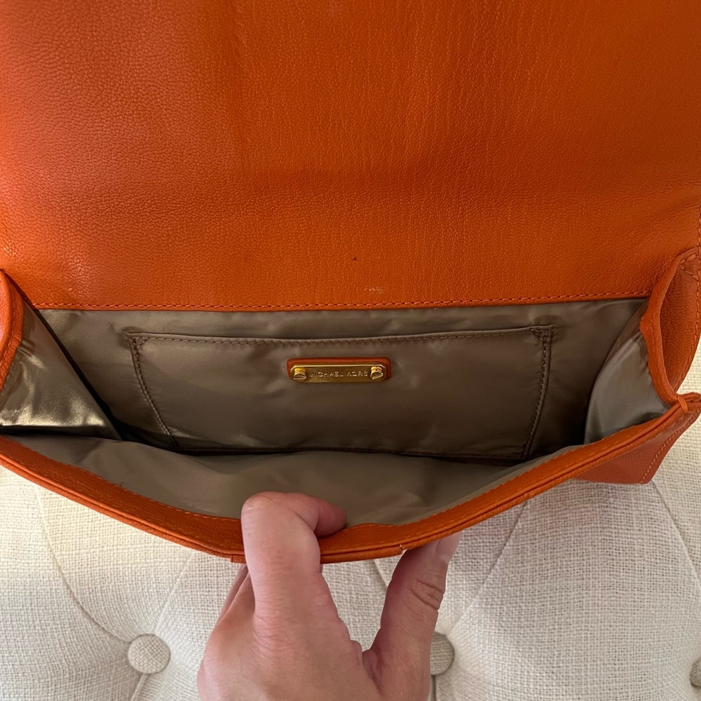 Michael Kors Leather Clutch - Picture 2 of 4
